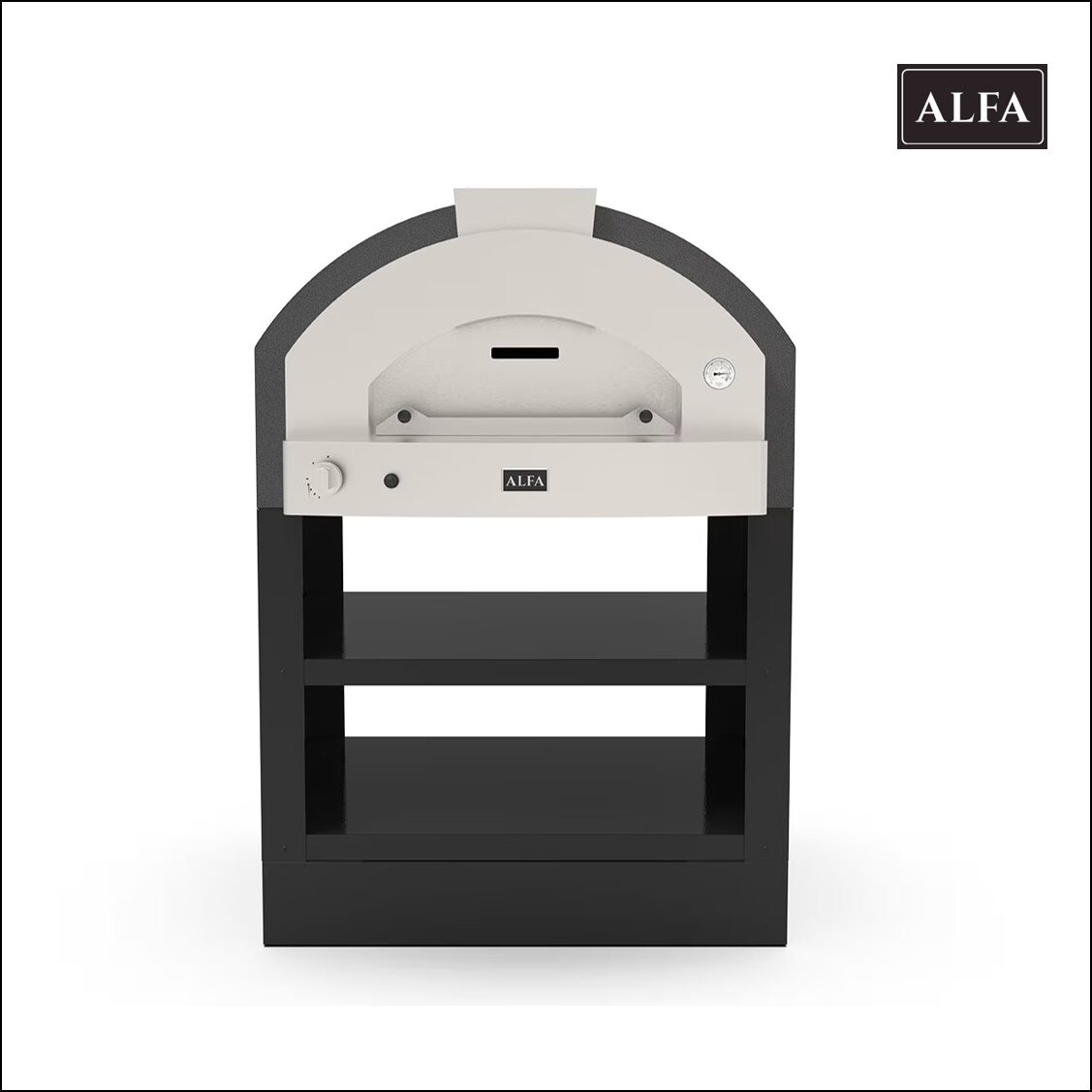 No.1 Alfa-forni PIZZA OVEN QUICK 6 Pizze (Wood, GAS)
